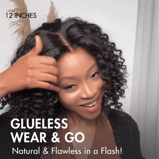 Ready-to-Wear Highlight Bob Wig – Glueless Short Layered Lace Wig