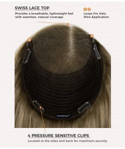 🔥Final Hours—Up to 90% Off🔥Breeze Ultra-Breathable Human Hair Topper