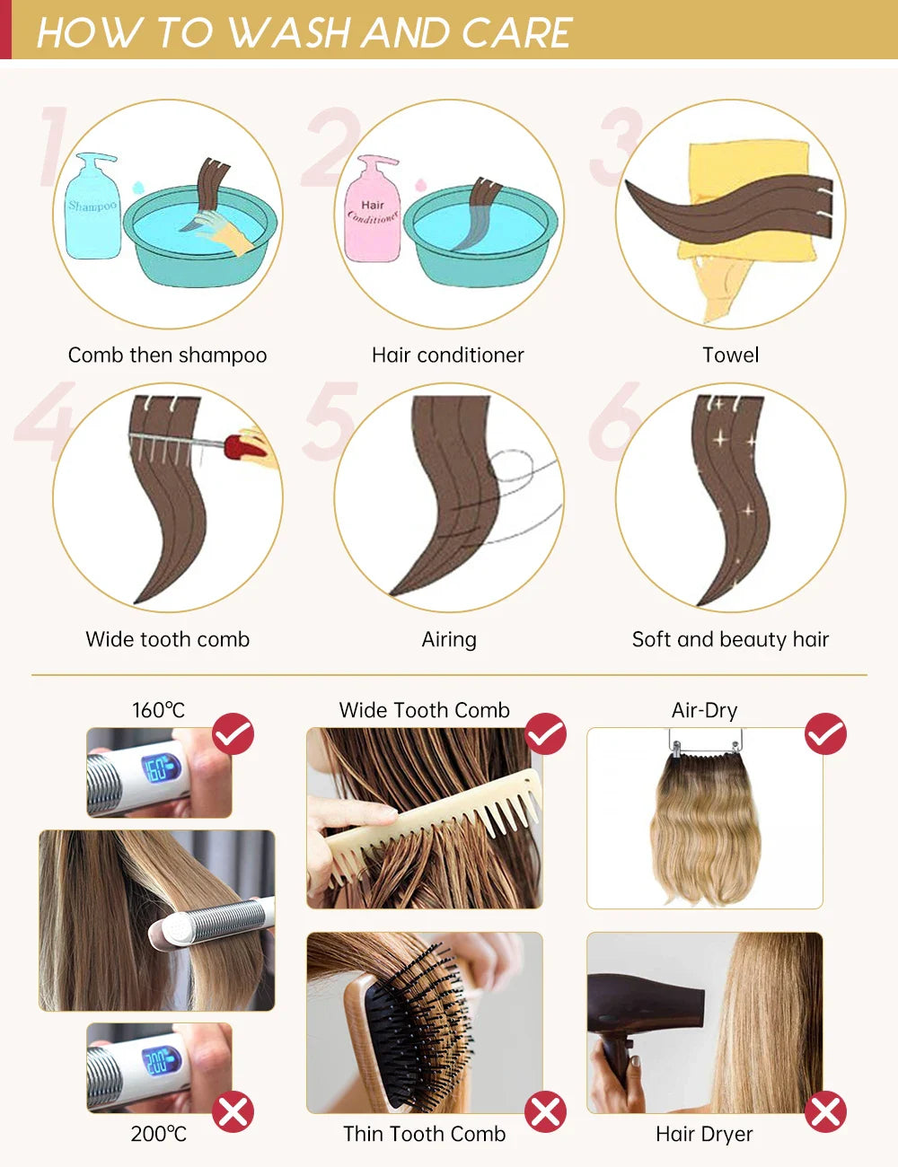 Straight Human Hair Topper – Remy Clip-In Hair Piece with Mono & PU Base