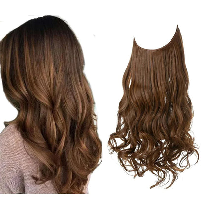 blenju™ Wavy Hair Extensions — No Clips, No Glue, Instant Volume