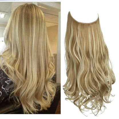 blenju™ Wavy Hair Extensions — No Clips, No Glue, Instant Volume