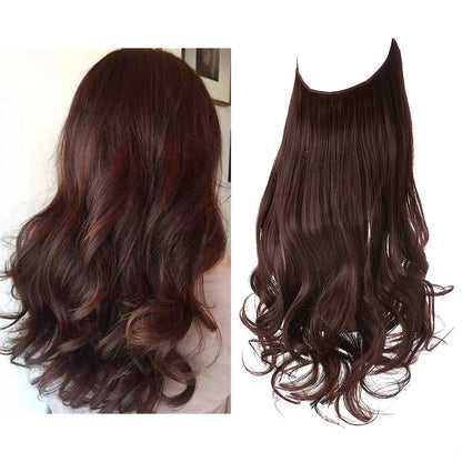 blenju™ Wavy Hair Extensions — No Clips, No Glue, Instant Volume