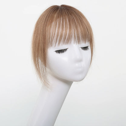 Remy Human Hair Topper with Bangs – Clip-In Silk Base Hairpiece for Thinning Hair | Silkara™