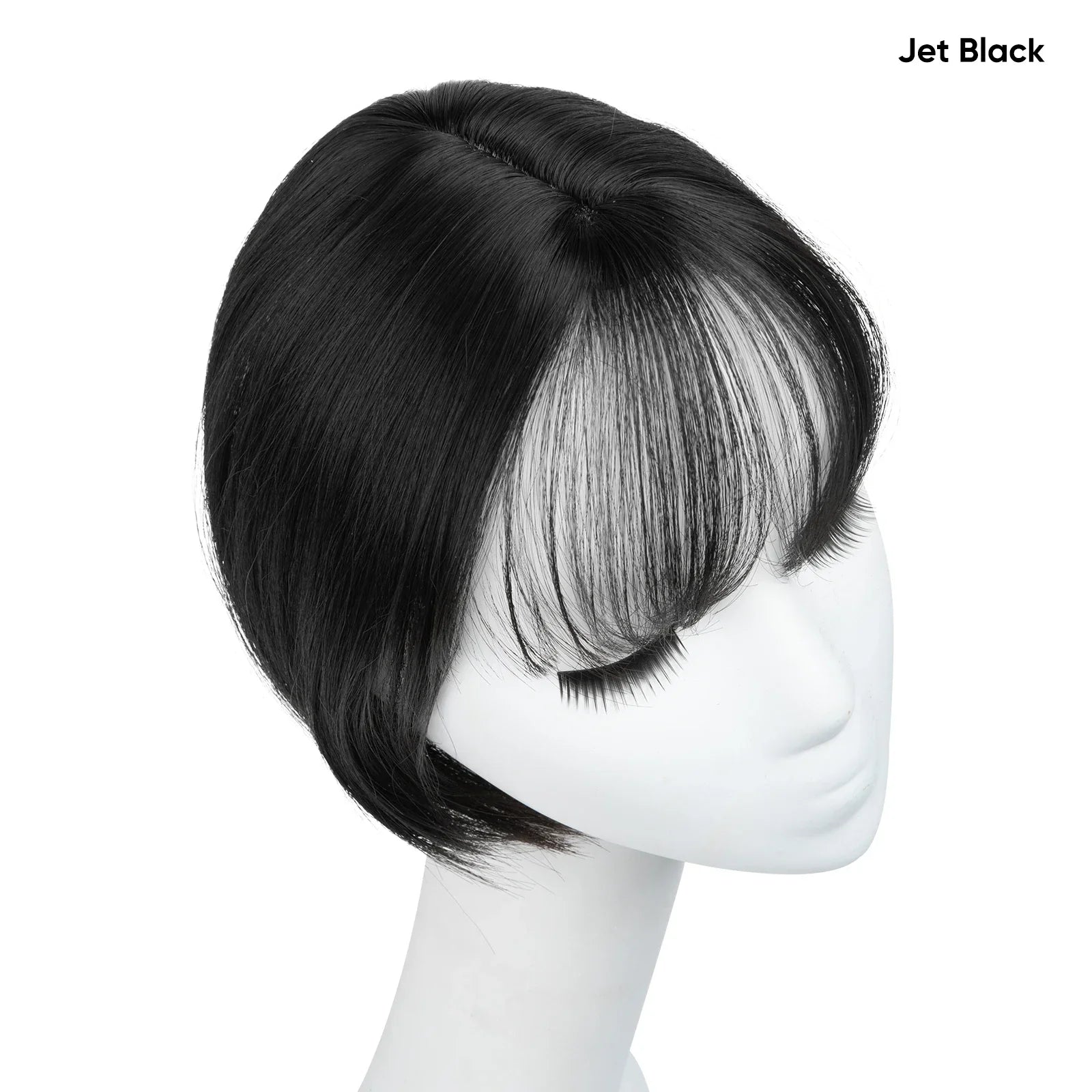 Silkara™ Clip in Hair Topper With Bangs